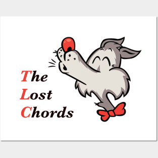 The Lost Chords Wolf Whistle Logo Posters and Art